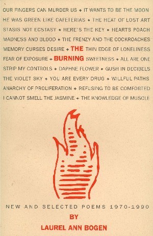 The Burning: New and Selected Poems, 1970-1990