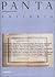 Panta n. 19. Editoria