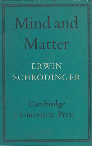 Portada de Mind and Matter, de Erwin Schrödinger