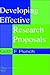 Developing Effective Research Proposals (Essential Resource Books for Social Research)