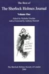 The Best of The Sherlock Holmes Journal Volume One by Nicholas Utechin