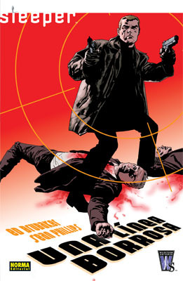 Portada de Sleeper: Una línea borrosa, de Ed Brubaker