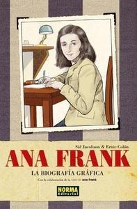 Portada de Ana Frank: la biografía gráfica, de Sid Jacobson