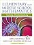 Elementary and Middle School Mathematics: Teaching Developmentally