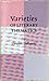 Varieties of Literary Thematics
