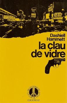 Portada de La llave de cristal, de Dashiell Hammett