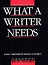 What a Writer Needs
