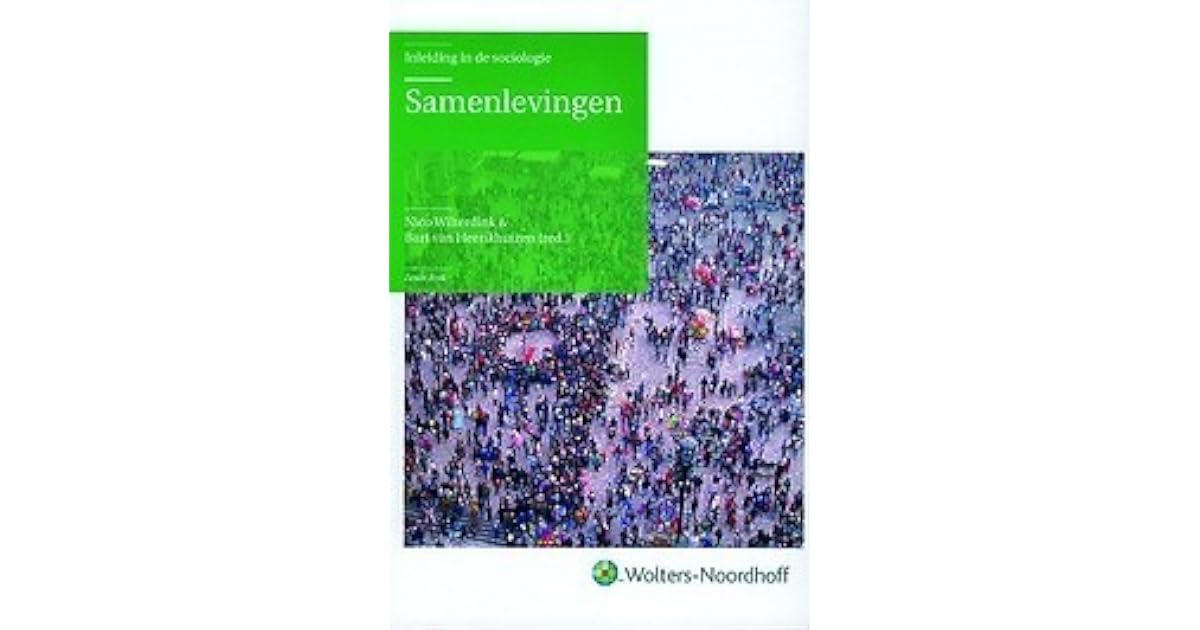 Samenlevingen Inleiding In De Sociologie