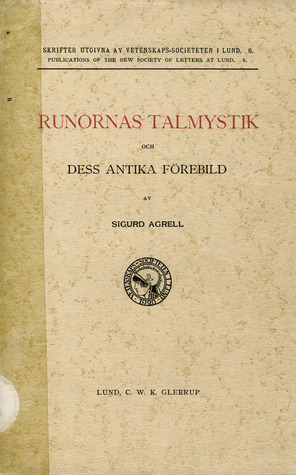 Runornas Talmystik och dess Antika Förebild (Paperback)