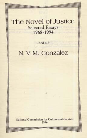The Novel of Justice: Selected Essays, 1968-1994