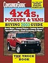4X4S, Pickups & Vans 2003 Buying Guide (4X4S, PICKUPS AND VANS: BUYING GUIDE) 4X4S, Pickups & Vans 2003 Buying Guide (4X4S, PICKUPS AND VANS: BUYING GUIDE)