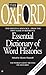 The Oxford Essential Dictionary of Word Histories by Glynnis Chantrell