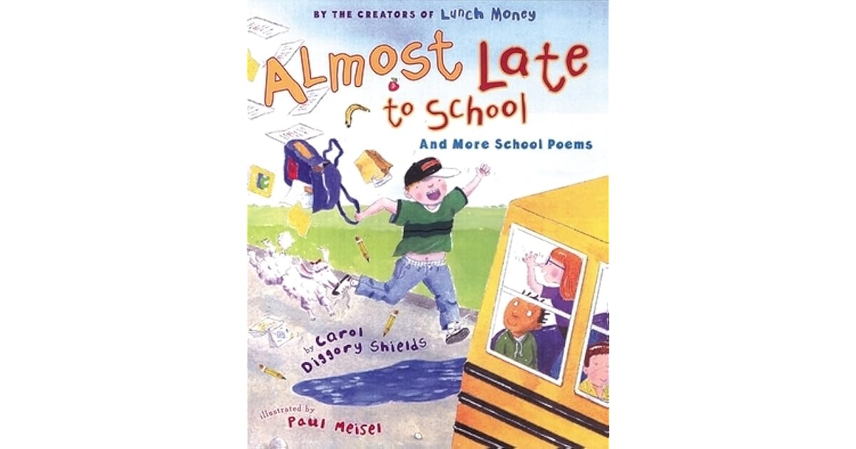 Book report poem by carol diggory shields image