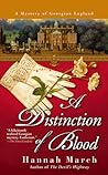 A Distinction of Blood (Robert Fairfax, #4)