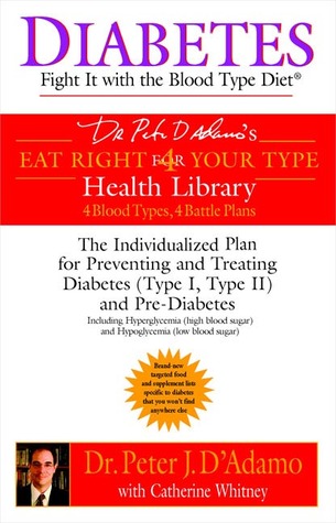 pdf download Diabetes: Fight It with the Blood Type Diet: The Individualized Plan for Preventing and Treating Diabetes (Type I, Type II) and Pre-Diabetes (Eat Right for Your Type Health Library)
