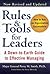 Rules and Tools for Leaders