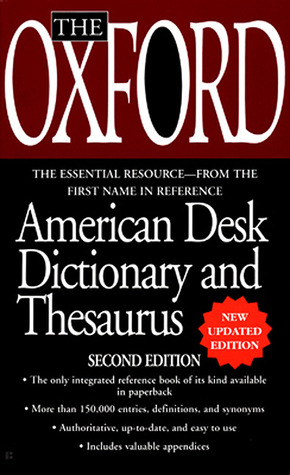 The Oxford American Desk Dictionary and Thesaurus (Mass Market Paperback)