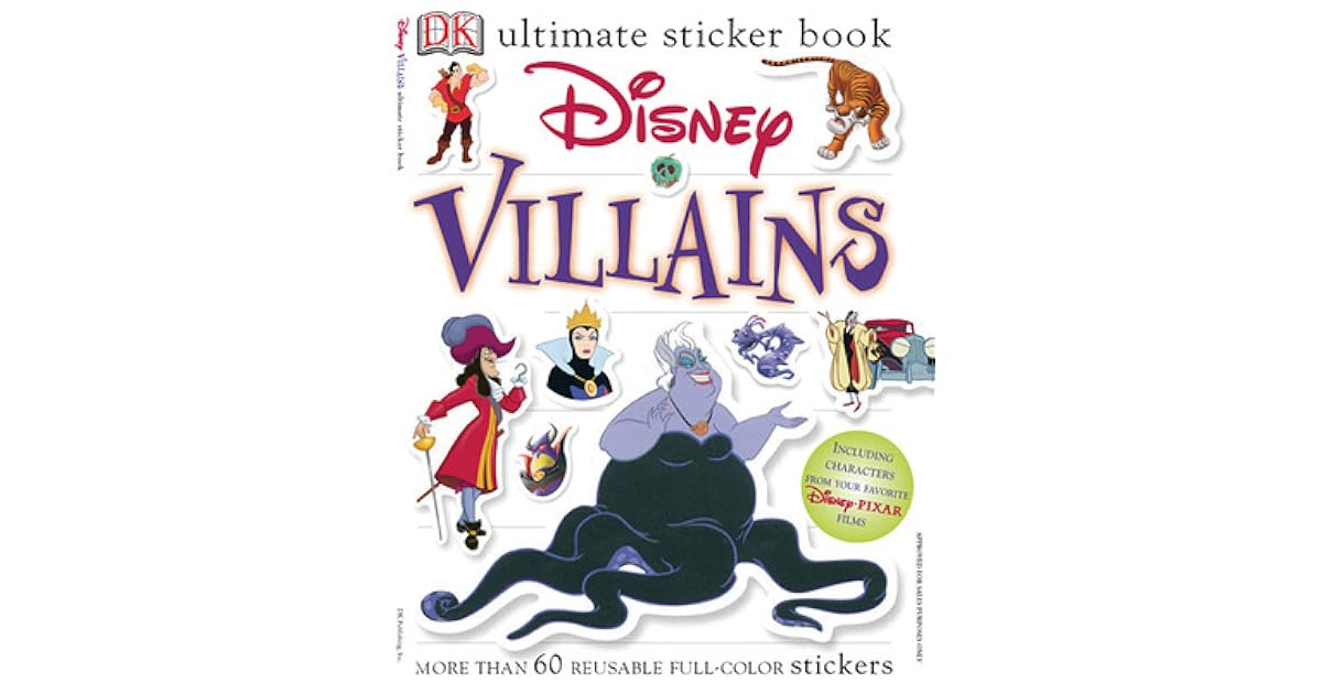 Disney Villains Ultimate Sticker Book by Glenn Dakin