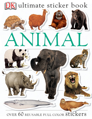 Sticker Book:  Animals (Paperback)