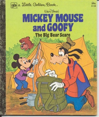 The Big Bear Scare (Little Golden Book)