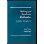 Writing for Academic Publication: A Guide to Getting Started