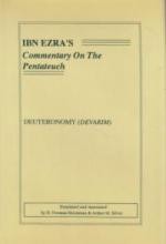 Ibn Ezra's Commentary on the Pentateuch: Deuteronomy (Devarim)