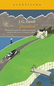 Portada de Disturbios, de J.G. Farrell