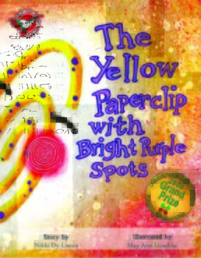The Yellow Paperclip with Bright Purple Spots (Paperback)