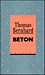 Beton by Thomas Bernhard