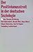Der Positivismusstreit in der deutschen Soziologie by Theodor W. Adorno