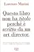 Questo libro non ha titolo perché è scritto da un art director by Lorenzo Marini