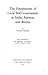 The Foundations of Local Self-Government in India, Pakistan, and Burma