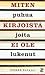 Miten puhua kirjoista joita...