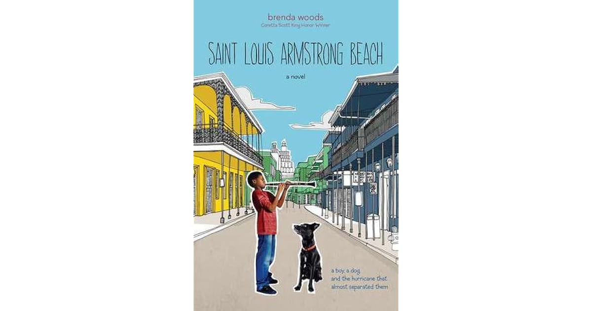 Saint Louis Armstrong Beach by Brenda Woods