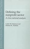Defining the Nonprofit Sector: A Cross-national Analysis (Johns Hopkins NonProfit Sector Series)