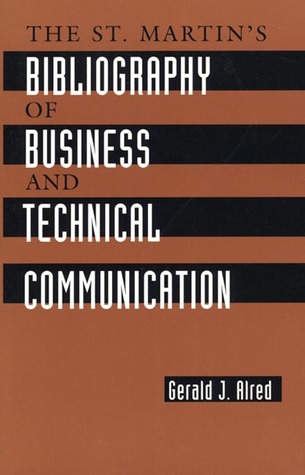 St. Martin's Bibliography of Business and Technical Communication