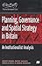 Planning, Governance and Spatial Strategy in Britain by Patsy Healey