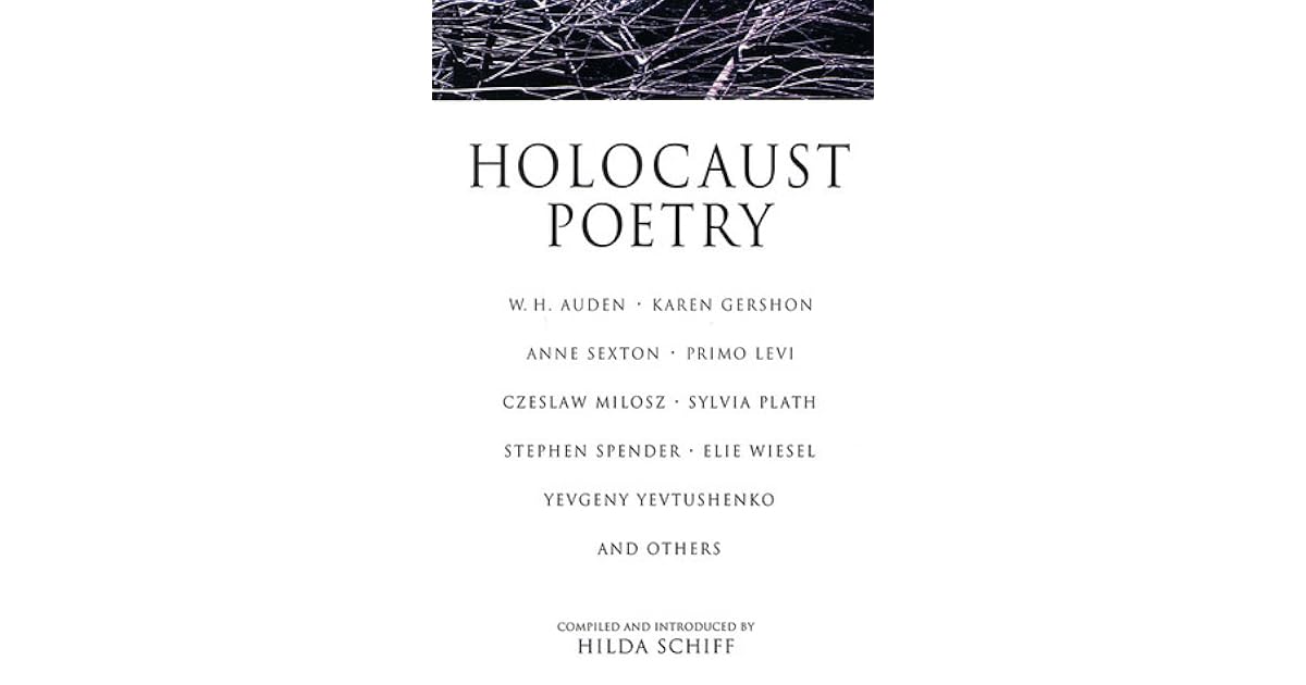 Holocaust Poetry by Hilda Schiff