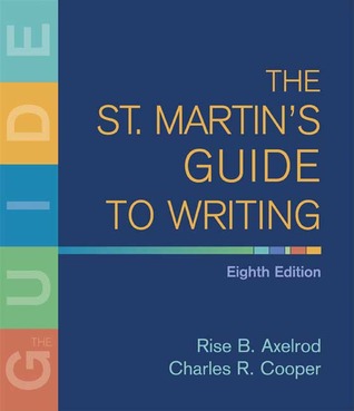 The St. Martin's Guide to Writing (Hardcover)