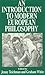 An Introduction to Modern European Philosophy