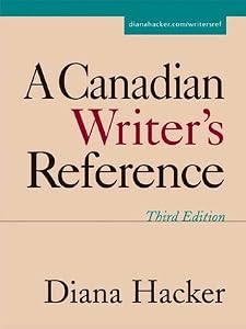 A Canadian Writer's Reference
