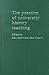 The Practice of University History Teaching by Alan Booth