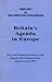 Britain's Agenda in Europe:...