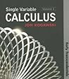 Single Variable Calculus: Early Transcendentals, Volume 1