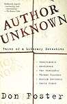 Author Unknown: Tales of a Literary Detective