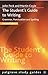 The Student's Guide to Writing (Palgrave Study Guides)