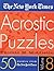 The New York Times Acrostic Puzzles Volume 8 by The New York Times