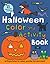 Halloween Preschool Color and Activity Book