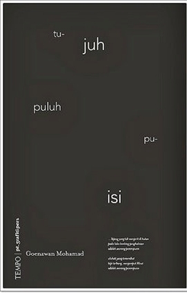 70 Puisi (Paperback)