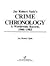 Jay Robert Nash's Crime Chronology: A Worldwide Record, 1900-1983